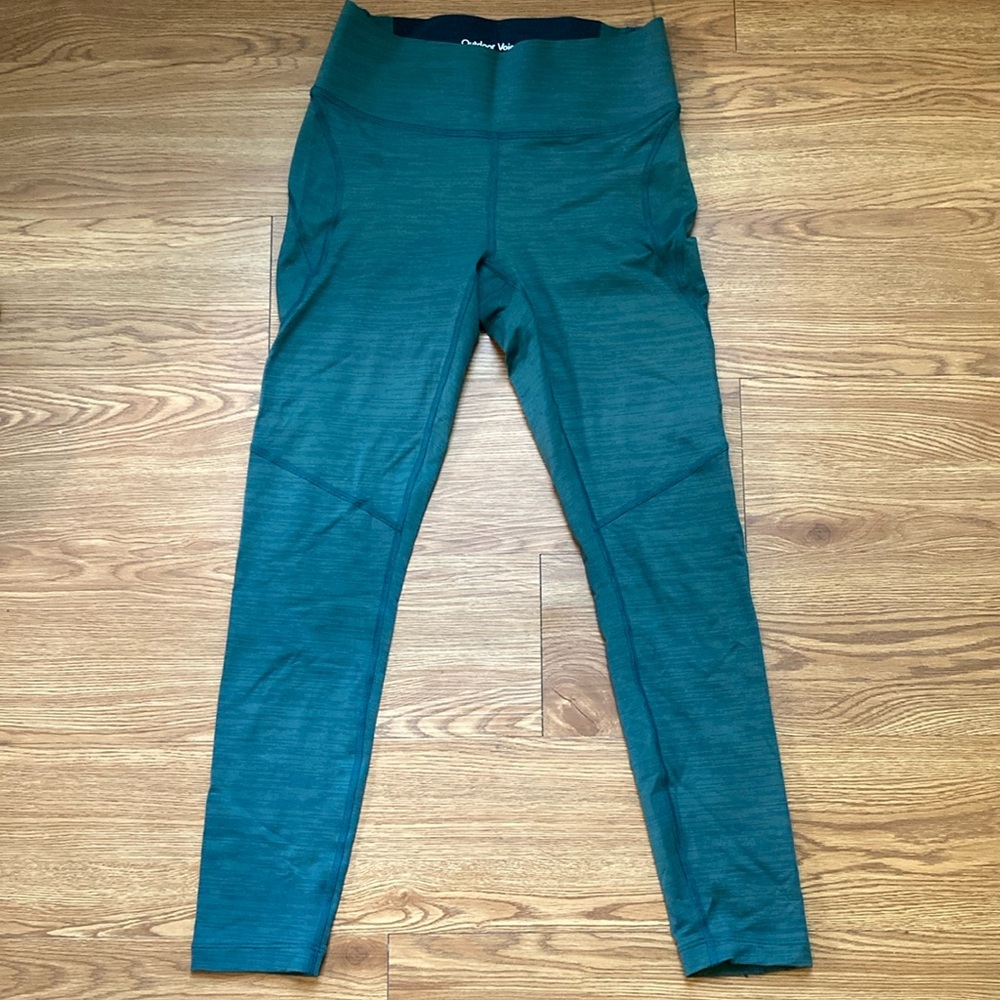 Outdoor voices green leggings